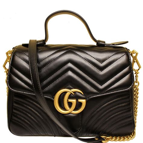 gucci large handbags|Gucci small shoulder bag black.